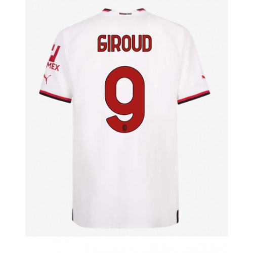 Fotbalové Dres AC Milan Olivier Giroud #9 Venkovní 2022-23 Krátký Rukáv